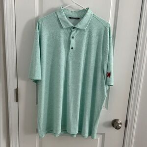 Cutter & Buck Mint Green Super Bowl Polo Shirt
